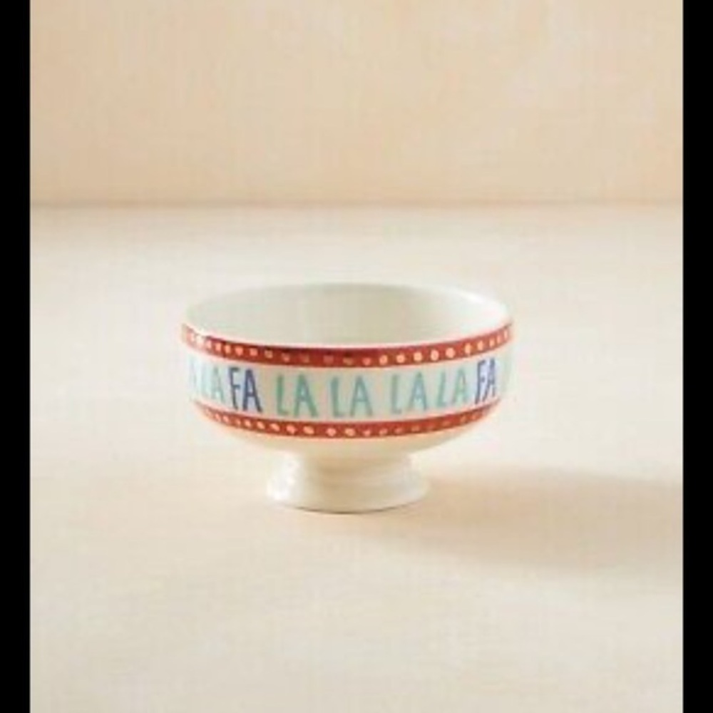 Anthropologie Making Spirits Brightt bowl - Picture 1 of 4